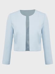 Hobbs Pastel Blue Elize Jacket - Image 3 of 3
