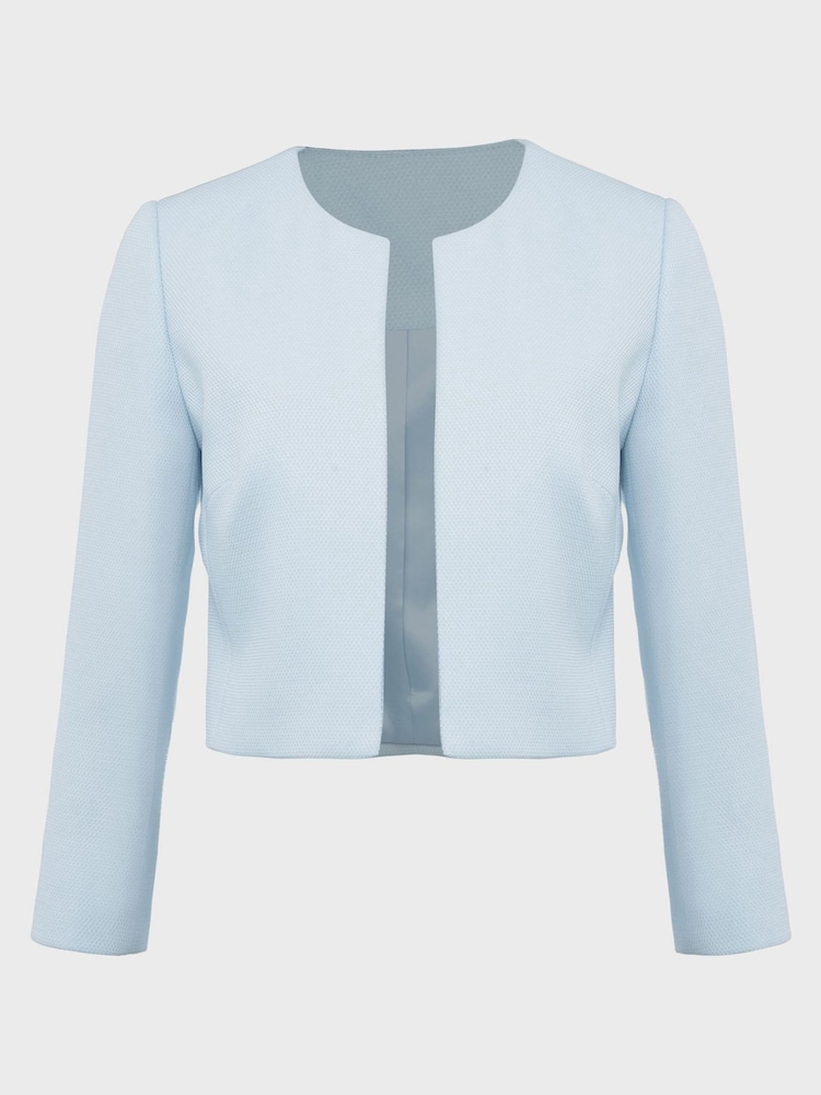 Hobbs Pastel Blue Elize Jacket - Image 3 of 3