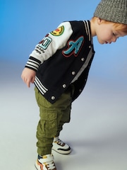 Marineblau/blau - College-Jacke (3 M.–7 J.) - Bild 2 von 9