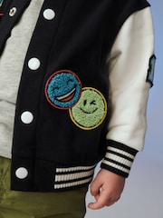Marineblau/blau - College-Jacke (3 M.–7 J.) - Bild 5 von 9