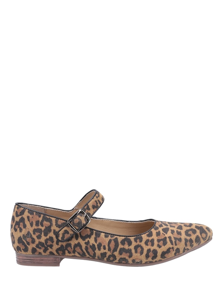 Hush Puppies Animal Melissa Strap Shoes - Image 1 of 4 Hush Puppies Animal Melissa Strap Shoes - Image 1 of 4