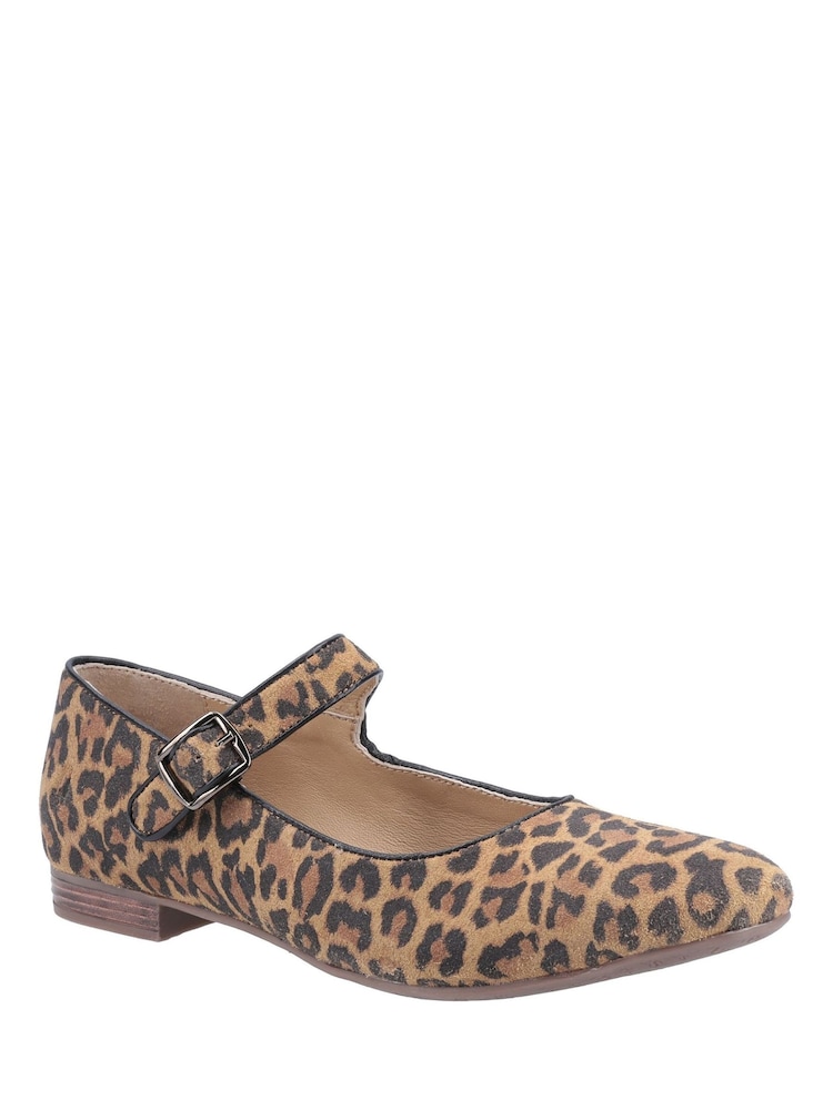 Hush Puppies Animal Melissa Strap Shoes - Image 2 of 4 Hush Puppies Animal Melissa Strap Shoes - Image 2 of 4