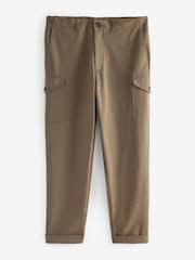 Taupe Brown EDIT Cargo Trousers - Image 5 of 8