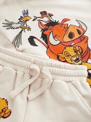 Ecru 100% Cotton Lion King Hoodie and Shorts Set (3mths-7yrs) - Image 7 of 7