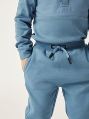 Baker by Ted Baker (0-4yrs) Blue Polo and Jogger Set - Image 4 of 8