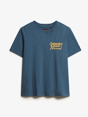Superdry Ink 100% Cotton Tokyo Rhinestone Relaxed T-Shirt - Image 4 of 4