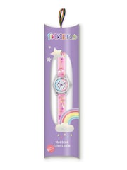 Peers Hardy Girls Purple Tikkers Silicone Strap 3D Unicorn Watch - Image 6 of 8