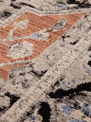 Asiatic Rugs Orange Sovereign Vintage Floral Rug - Image 6 of 8