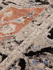 Asiatic Rugs Orange Sovereign Vintage Floral Rug - Image 7 of 8