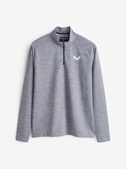 Castore Blue Standard 1/4 Zip T-Shirt - Image 1 of 1
