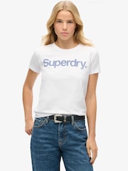 Camiseta ajustada con logo Core City de Superdry - Imagen 1 de 5