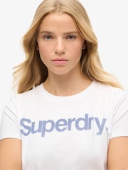 Camiseta ajustada con logo Core City de Superdry - Imagen 3 de 5