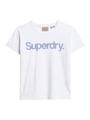 Camiseta ajustada con logo Core City de Superdry - Imagen 4 de 5