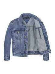 Tommy Hilfiger Blue Oversized Denim Jacket - Image 3 of 3