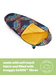 Silentnight Blue Camping Collection Kids SleepingBag Sleeping Bag - Image 2 of 7