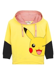 Vanilla Underground Yellow 100% Cotton Pokemon Girls Pikachu Hoodie - Image 1 of 6