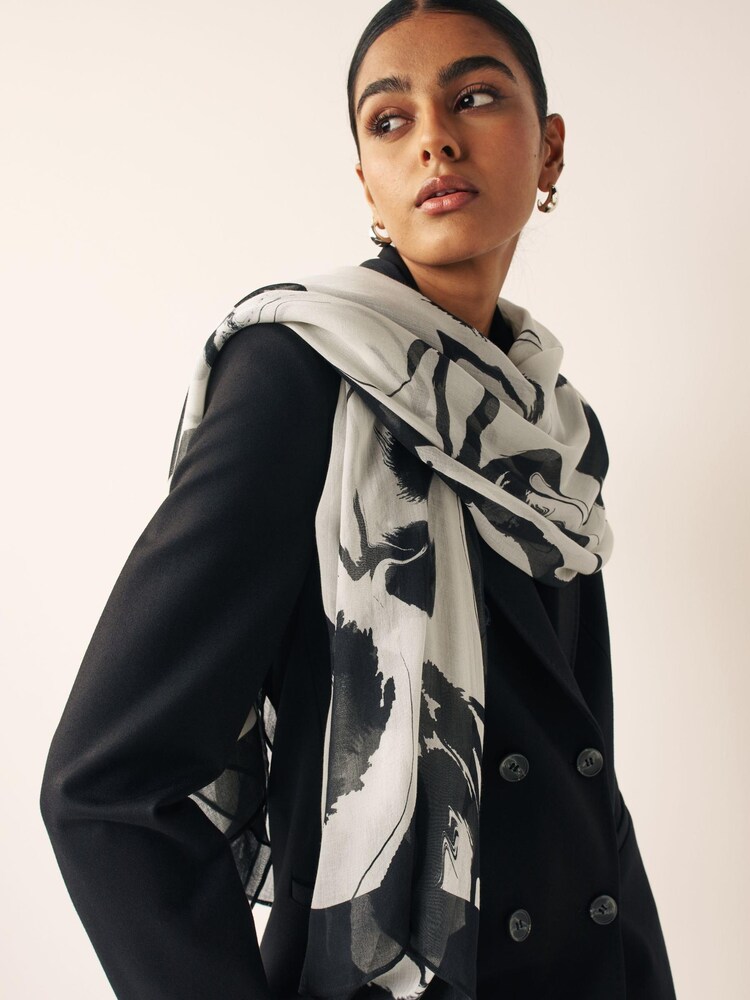 Mono N.Premium Lightweight Scarf Containing Silk - Image 1 of 5