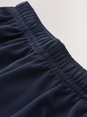 Navy Blue Single Sports Shorts (3-16yrs) - Image 3 of 6