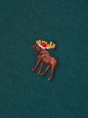 Abercrombie & Fitch Green Moose Logo T-Shirt - Image 4 of 4
