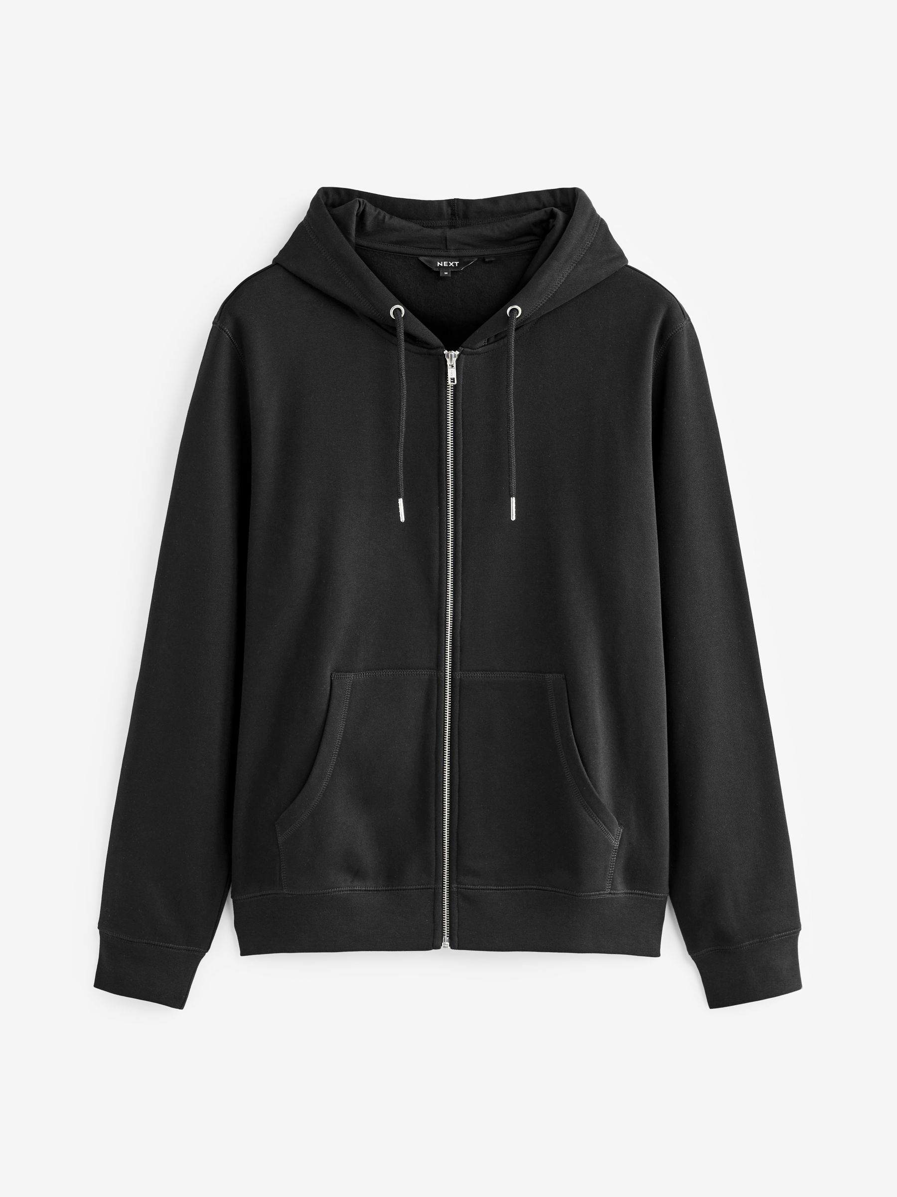 Buy Black Zip Through Hoodie from Next USA