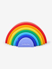 JoJo Maman Bébé Silicone Rainbow Stacker - Image 1 of 3