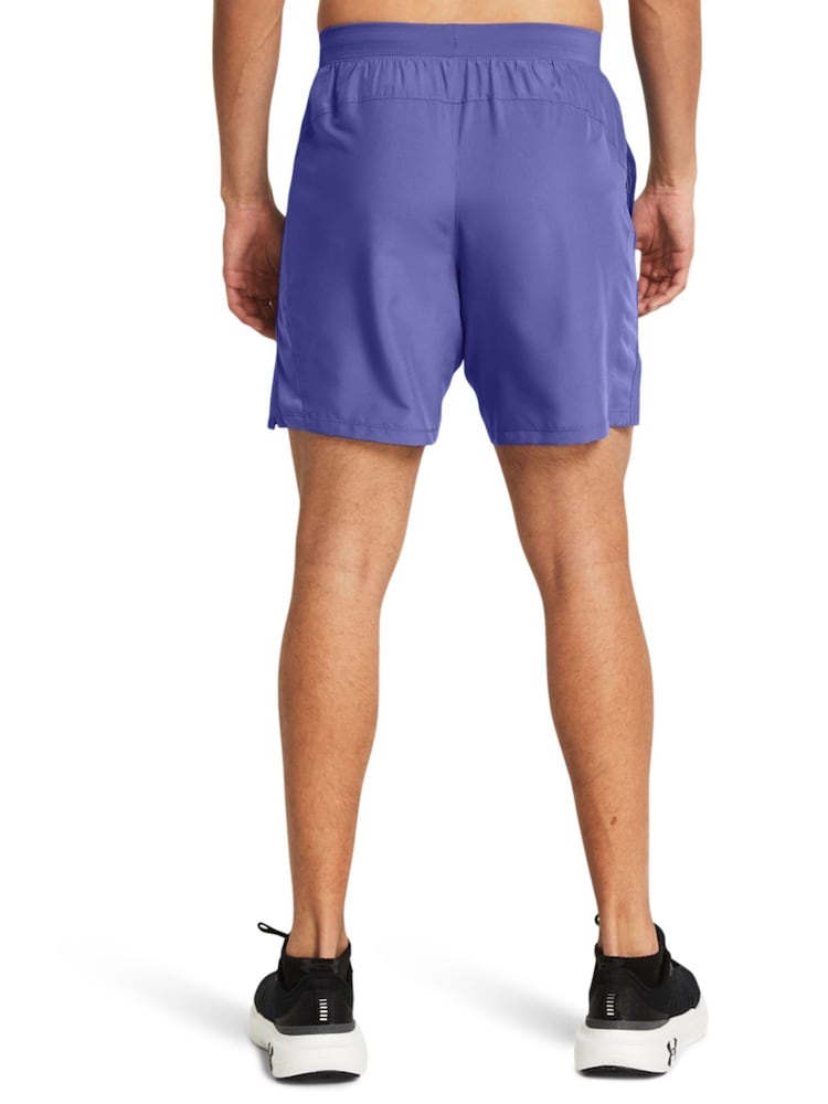 Under Armour Blue Launch 7" Shorts - Image 2 of 7
