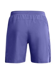 Under Armour Blue Launch 7" Shorts - Image 7 of 7