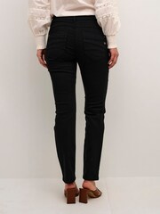 Cream Lotte Slim Fit Regular Waist Black Jeans - Image 2 of 7
