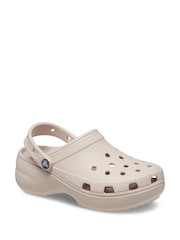 Crocs Light Pink Classic Platform Clogs - Image 11 of 11