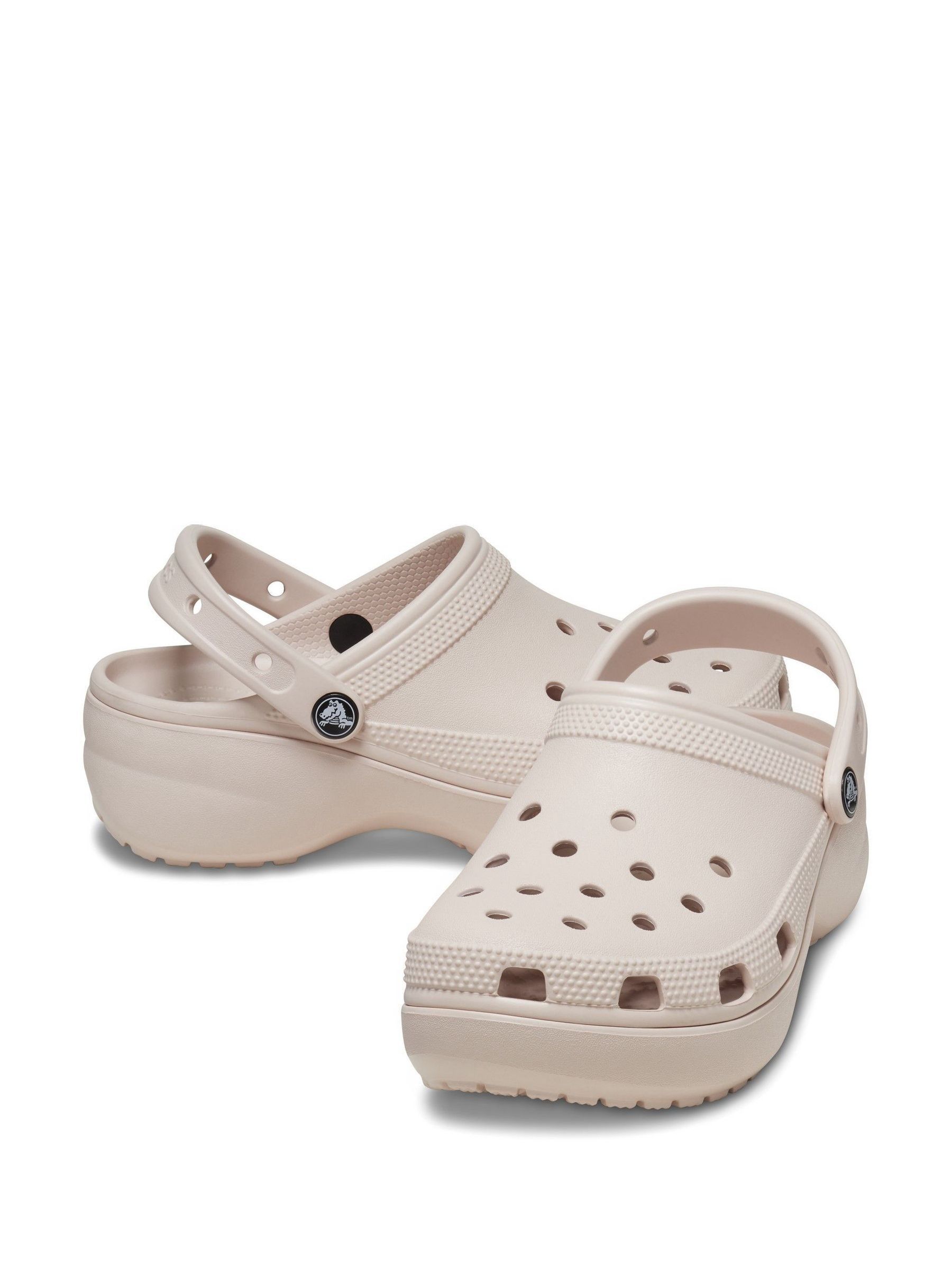 Buy Crocs Light Pink Classic Platform Clogs from Next France