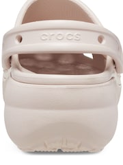Crocs Light Pink Classic Platform Clogs - Image 6 of 11