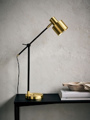 French Connection Black Sunaulo Table Lamp - Image 2 of 4
