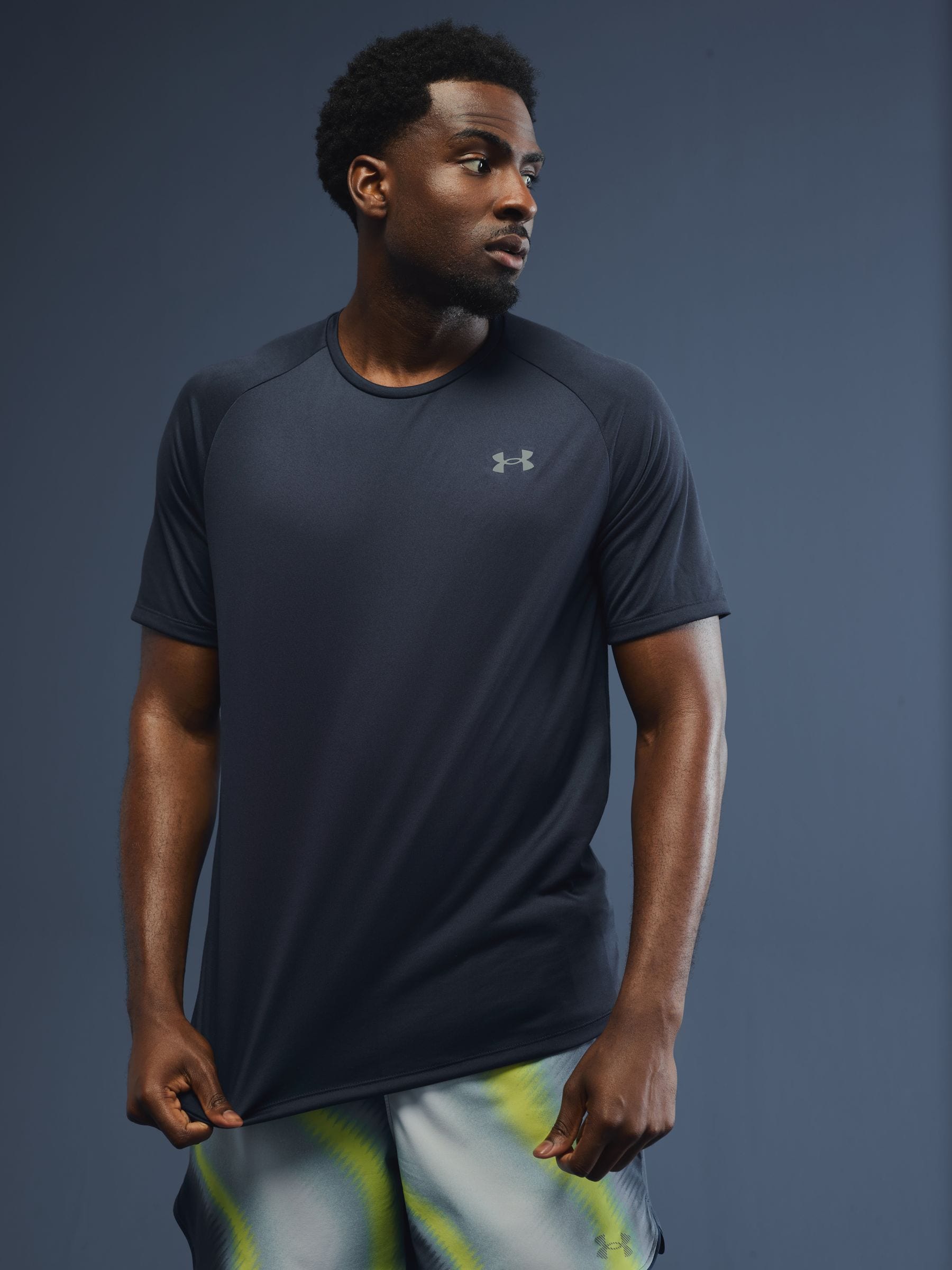 Next：日本 ネイビー ブルー - Under Armour テック 2 Tシャツ from