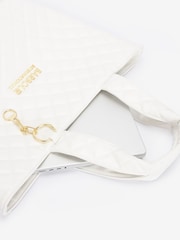 Barbour® International Battersea Quilted Logo Tote Bag - Image 13 of 13