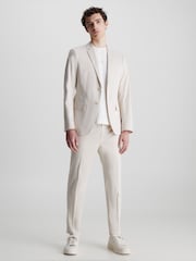 Calvin Klein Slim Fit Natural Stretch Sateen Blazer - Image 3 of 5
