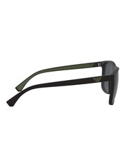 Schwarze Sonnenbrille von Emporio Armani - Bild 11 von 11