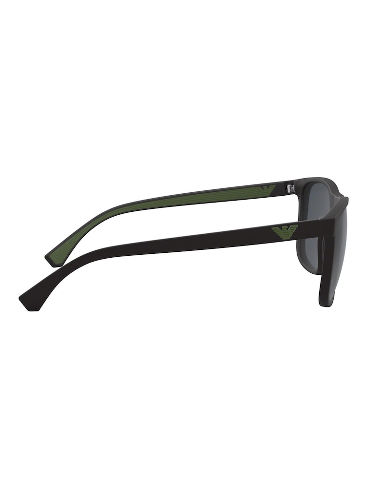 Schwarze Sonnenbrille von Emporio Armani - Bild 11 von 11