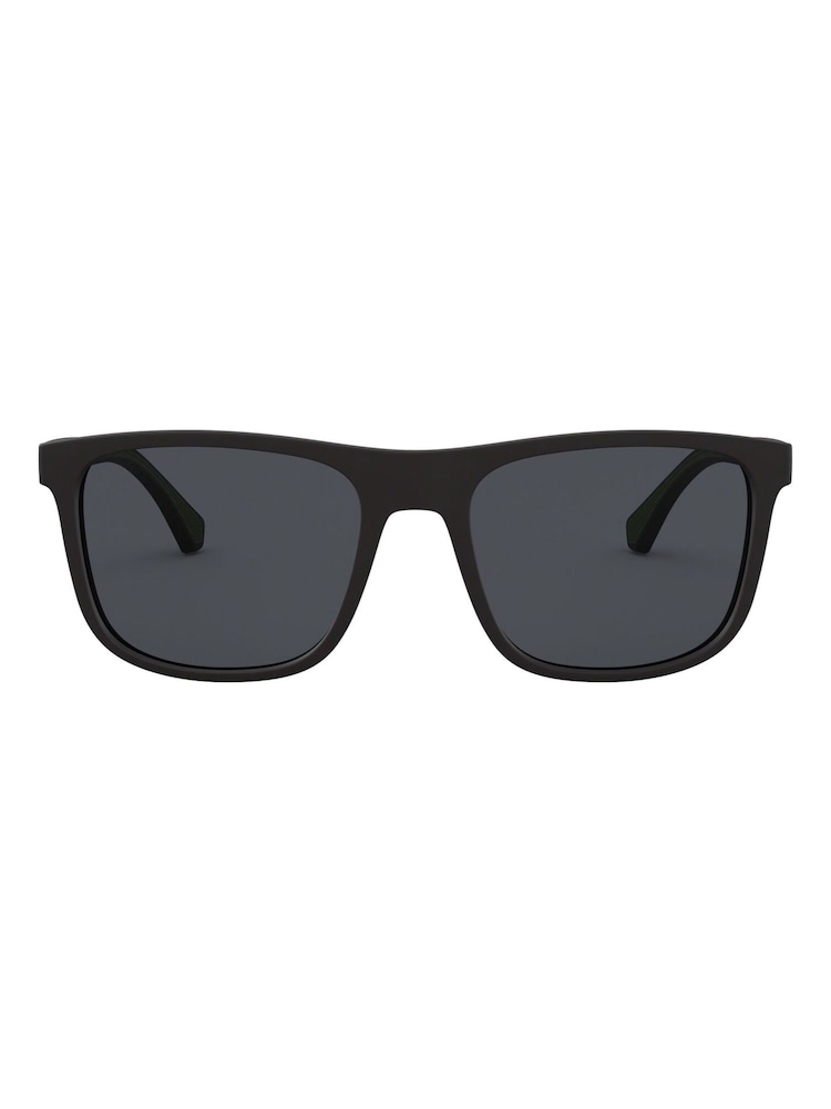 Schwarze Sonnenbrille von Emporio Armani - Bild 2 von 11