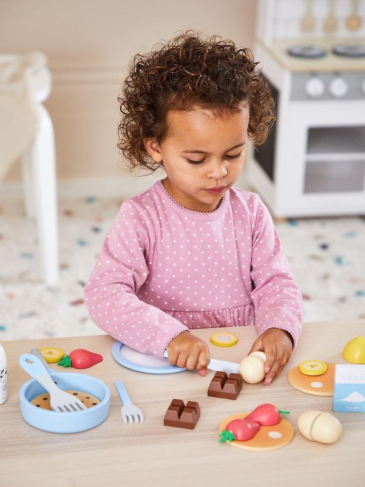 JoJo Maman Bébé Wooden Pancake Set - Image 1 of 6