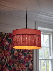 Clarke and Clarke Pink Martello Tassel Easyfit Shade - Image 1 of 4