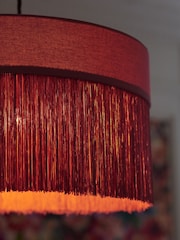 Clarke and Clarke Pink Martello Tassel Easyfit Shade - Image 3 of 4