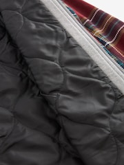 Rot - Karo-Kapuzenjacke - Bild 11 von 11