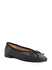 Dune London Black Honeydrop Ballet Pumps - Image 2 of 5