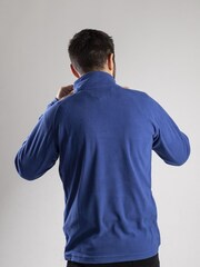 CAT® Blue Concord Fleece Pullover Fleece - Image 2 of 3