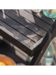 Gallery Black Garden Falmore Drinks Trolley - Image 2 of 3