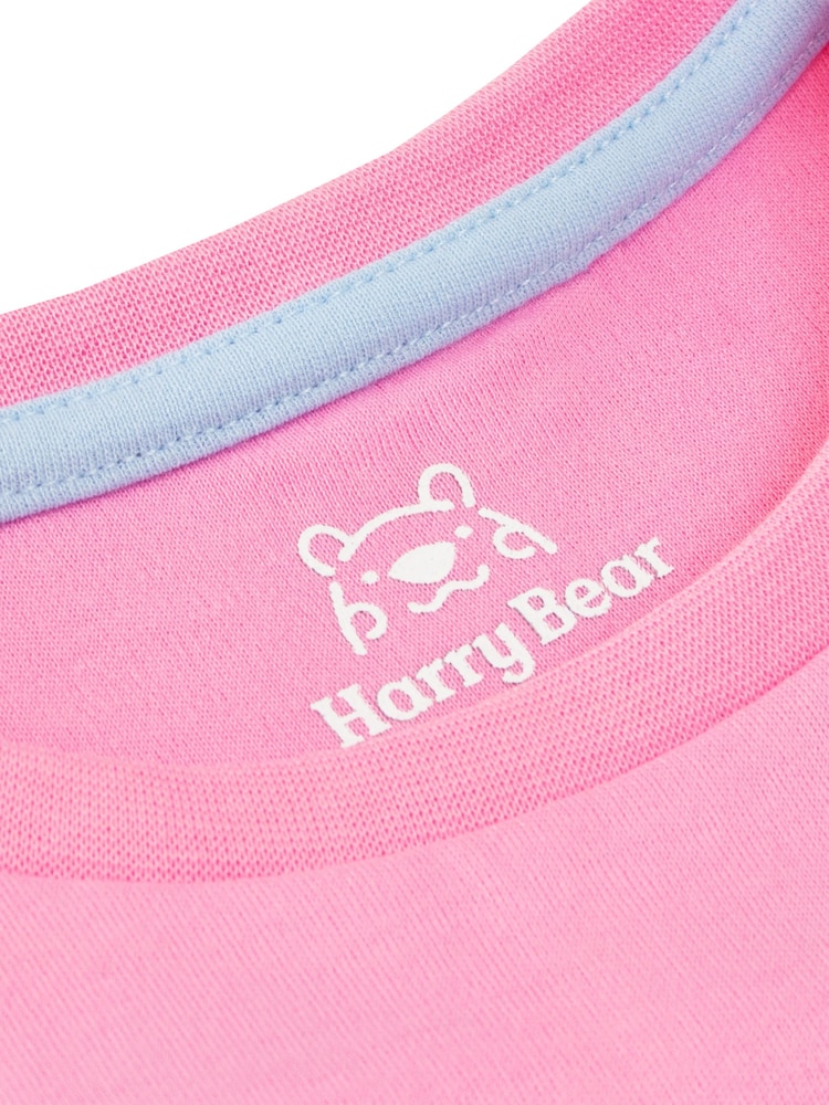 Harry Bear Pink Sloth Short Pyjamas - Image 4 of 5