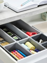 Joseph Joseph Grey Blox 7 Piece Drawer Organiser - Image 2 of 4