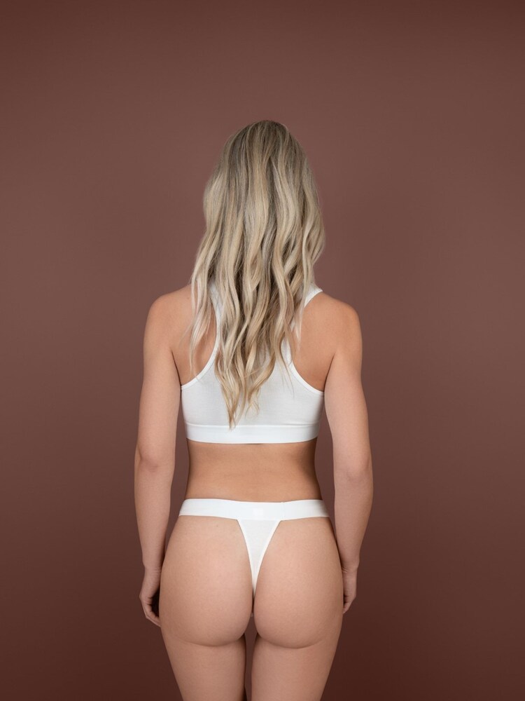 Bye Bra Rib Tanga Briefs - Image 2 of 4