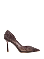 Dune London Red Cristelle Court Shoes - Image 1 of 5