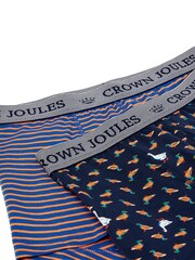 Joules Crown Joules Navy Duck Goose Underwear 2 Pack - Image 5 of 5